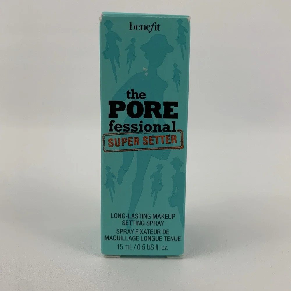 Benefit The POREfessional Super Setter Setting Spray Travel Size 15ml 0.5oz NOB